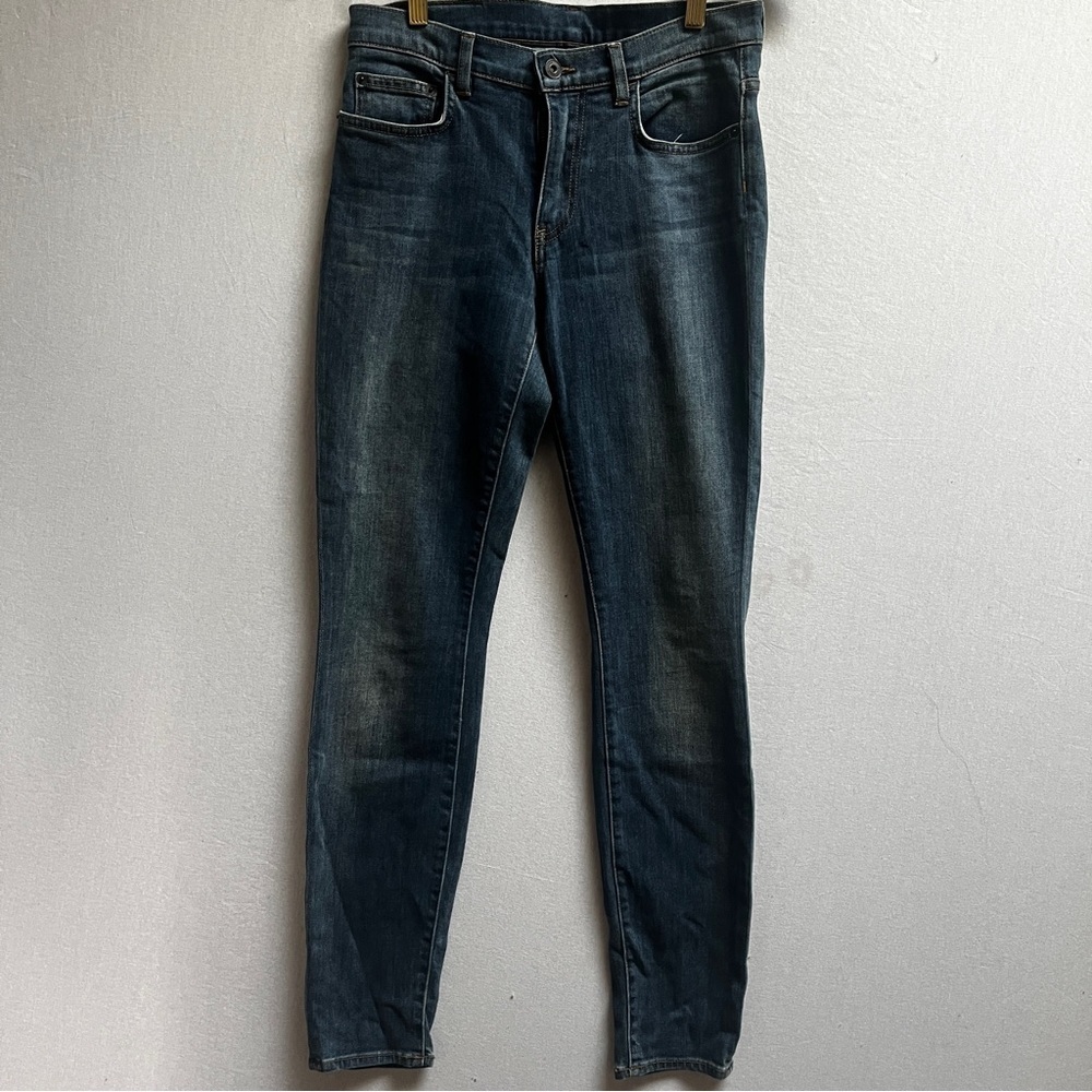 Proenza Schouler Slim Fit Mid Rise Denim Jeans 28